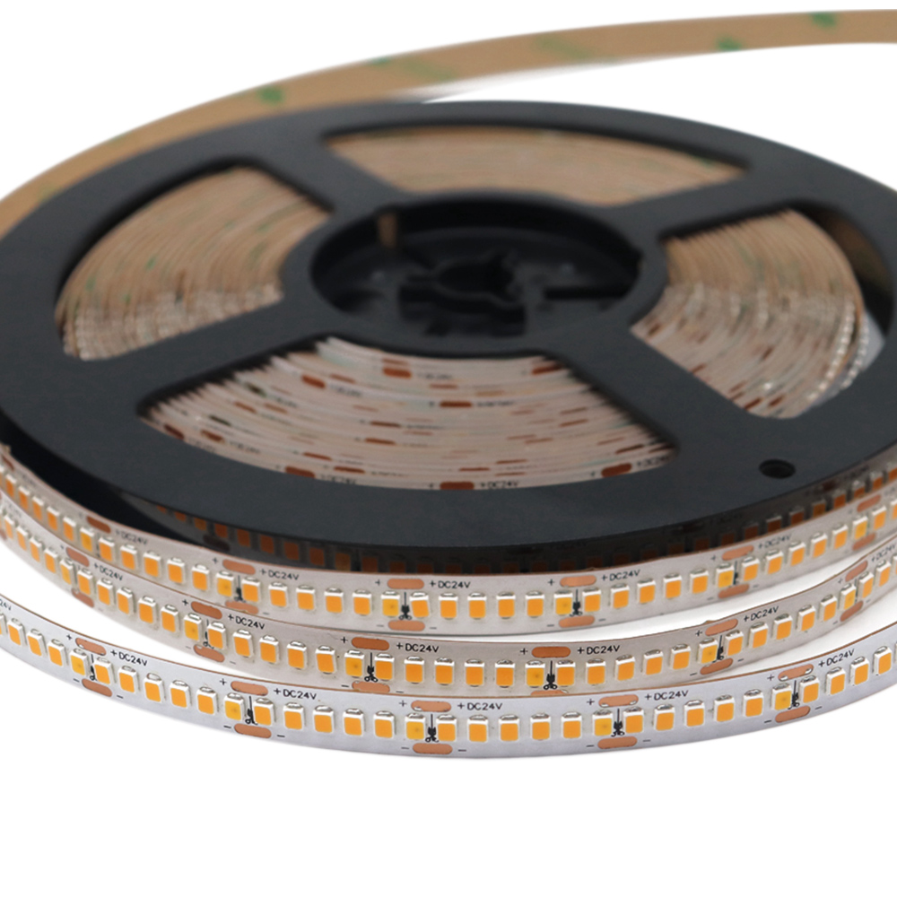 2835 High-Density 240LEDs/M Built-in Constant Current White Color Flexible LED Tape Light - 24V 2835 High-Density 240LEDs/M Built-in Constant Current White Color Flexible LED Tape Light - 24V